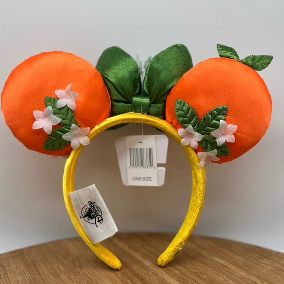 Disney Parks 2020 EPCOT Flower And Garden Festival Orange Bird Minnie Ears NWT - Picture 2 of 4